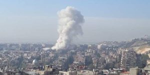 رژیم صهیونیستی یک ساختمان مسکونی را در دمشق هدف قرار داد