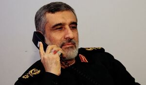 گزارش عملیاتی سردار حاجی‌زاده از موشک‌باران تروریست‌ها +فیلم