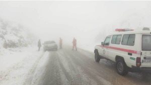افراد گرفتار در کولاک کوهستان های مرزی آذربایجان غربی نجات یافتند