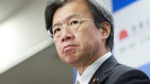 چهارمین وزیر دولت ژاپن به دلیل پرداخت های مالی غیرقانونی استعفا کرد
