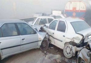 ۳ فوتی و ۱۱ مصدوم در تصادف زنجیره ای آزاد‌راه تبریز – زنجان