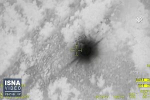 ویدیو/ ارسال تصاویر جدید از پهپاد ترک؛ شناسایی احتمالی محل بالگرد