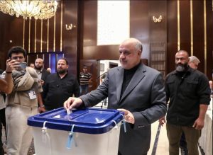 مشارکت خوب ایرانیان مقیم لبنان در انتخابات ایران